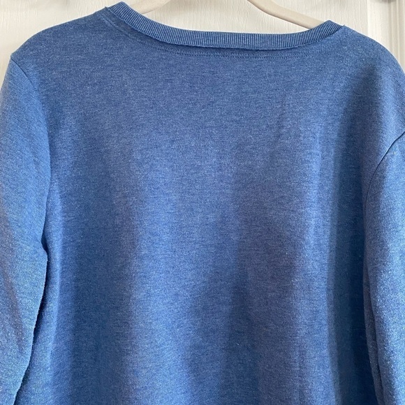 Well worn Weekend Wanderer crewneck XL sweatshirt Blue white - Picture 8 of 12